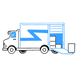 Lee Home Packers and Movers-Delivery Van